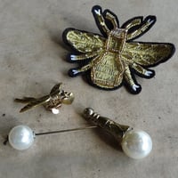 Antique Gold pins