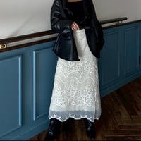 race knit skirt