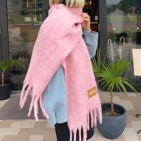 MOKA shaggy muffler
