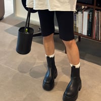 knit biker pants