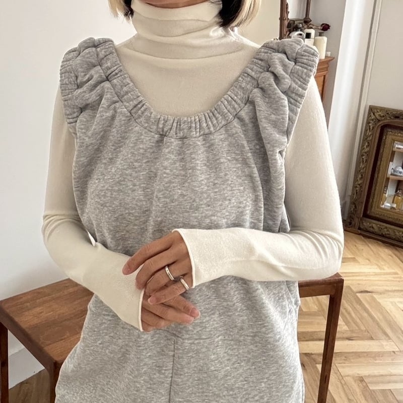 MOKA tag coverall sweat | MOKA