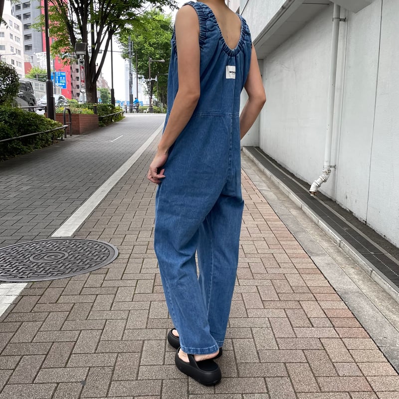 サロペット・オーバーオール・オールインワン MOKA tag denim coveralls MOKA tag denim coveralls | MOKA