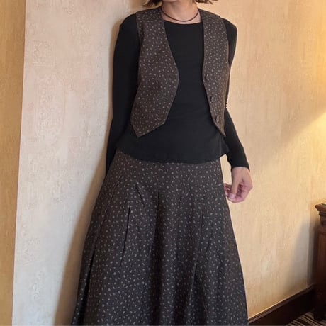 flower skirt set up