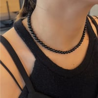 onyx  necklace 〝copi〟