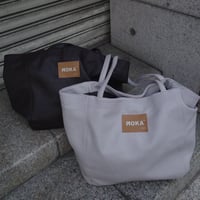 fake leather totebag