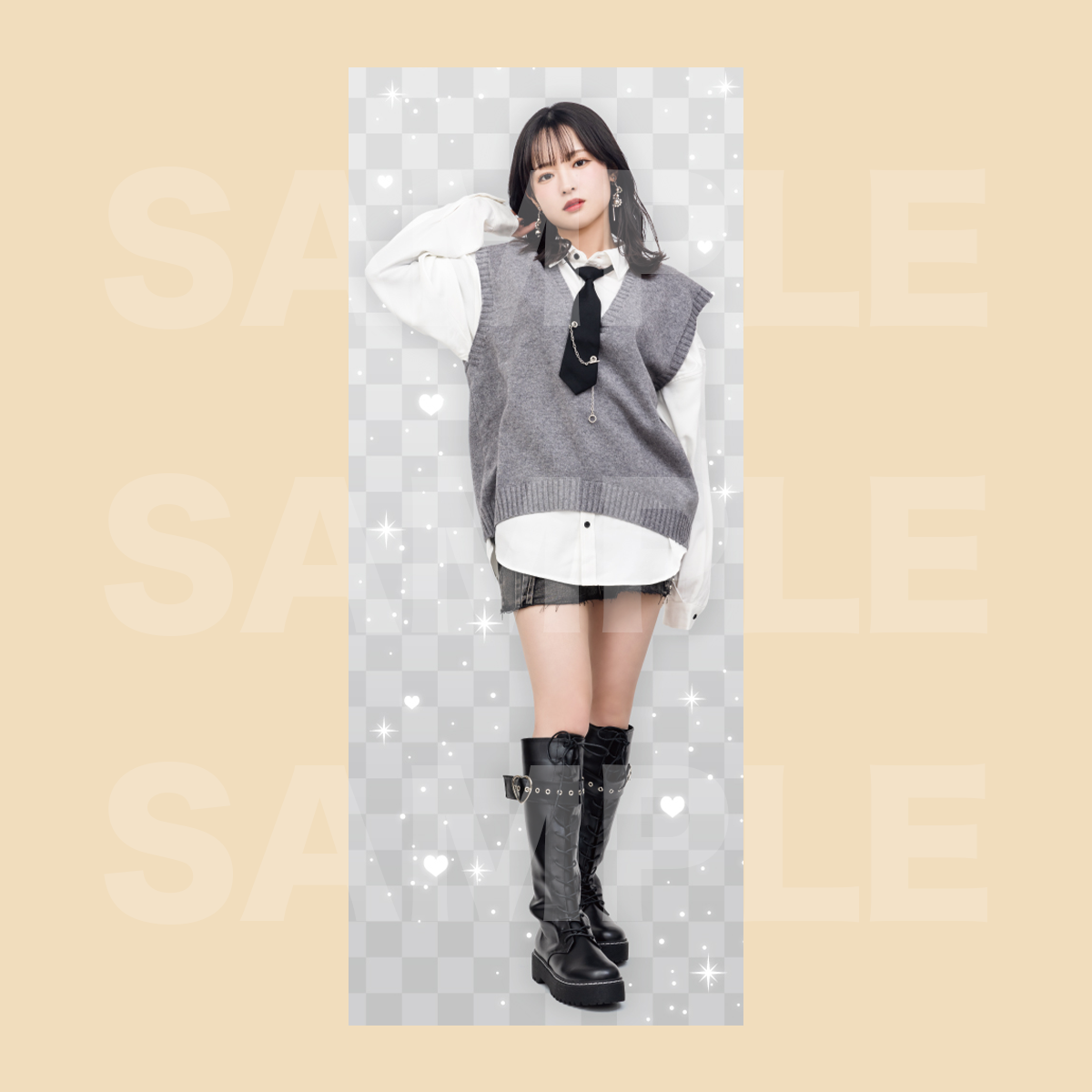 6月中旬発送】大熊和奏バースデー2025等身大タペストリー＜スト