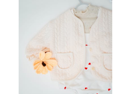 *. 即納  .*  lalaland knit cardigan 2025春 韓国子供服