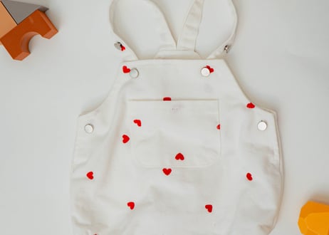 *. 即納  .*  childmaman heart salopette2025春 韓国子供服