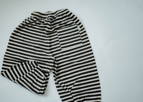 *. 即納  .*  onu  stripe jogger pants 2025夏 韓国子供服