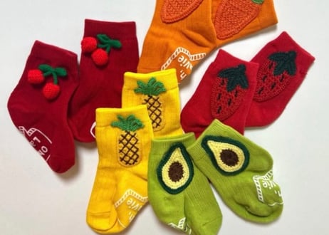*. 即納  .*  oh lavie socks 2025春 韓国子供服