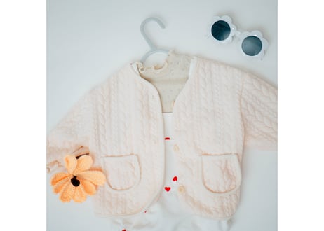 *. 即納  .*  lalaland knit cardigan 2025春 韓国子供服