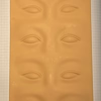 眉＋目４連　練習皮（枚数違いあり）