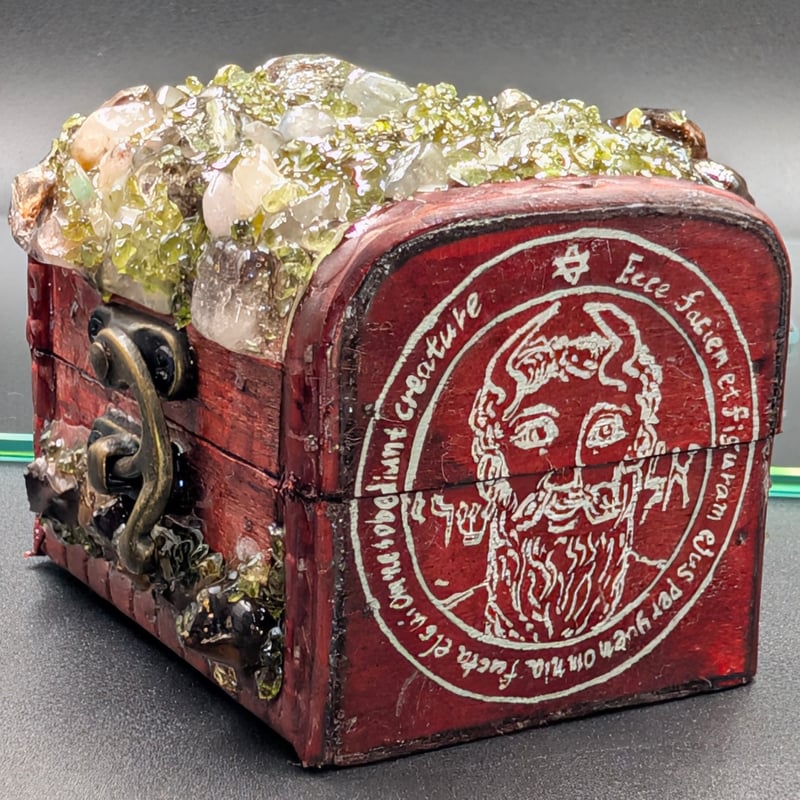 1点物】 ソロモン王の鍵 護符魔術オルゴンボックス 〜日曜日照応・太陽