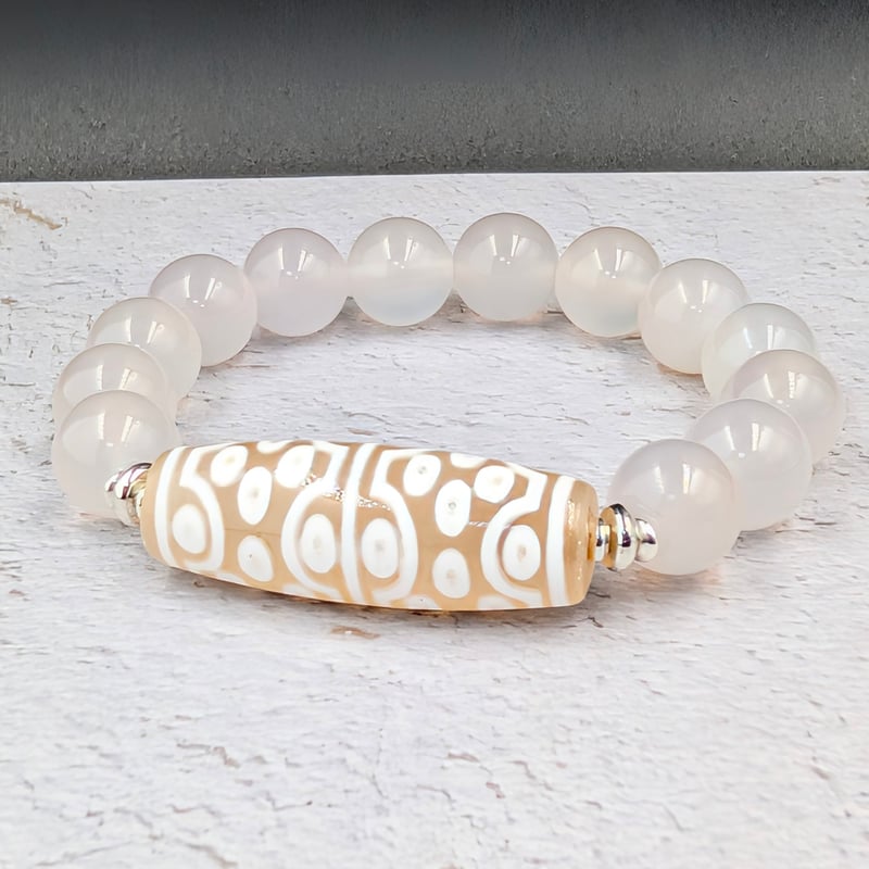 数量限定品《大智増長・功名利益の極光天珠》三十六眼天珠ブレスレット