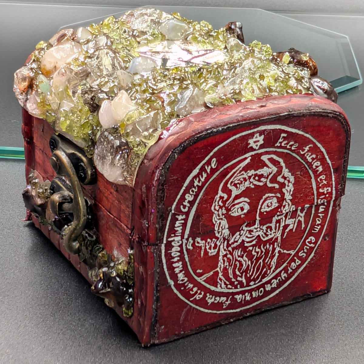 1点物】 ソロモン王の鍵 護符魔術オルゴンボックス 〜日曜日照応・太陽