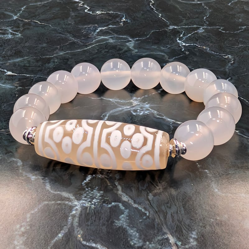 数量限定品《大智増長・功名利益の極光天珠》三十六眼天珠ブレスレット