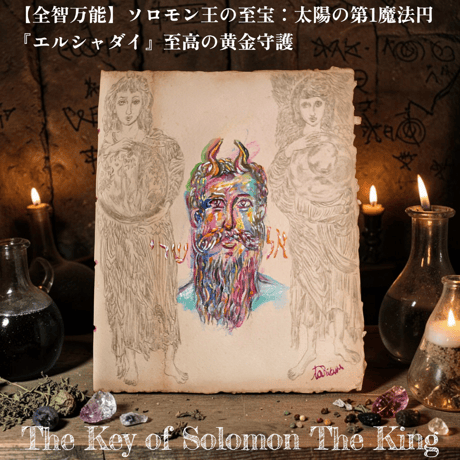 【全智万能】ソロモン王の至宝：太陽の第1魔法円『エルシャダイ』至高の黄金守護 全智万能】ソロモン王の至宝：太陽の第1魔法円『エルシャダイ』至高の