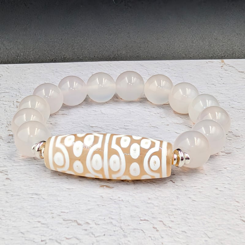 数量限定品《大智増長・功名利益の極光天珠》三十六眼天珠ブレスレット