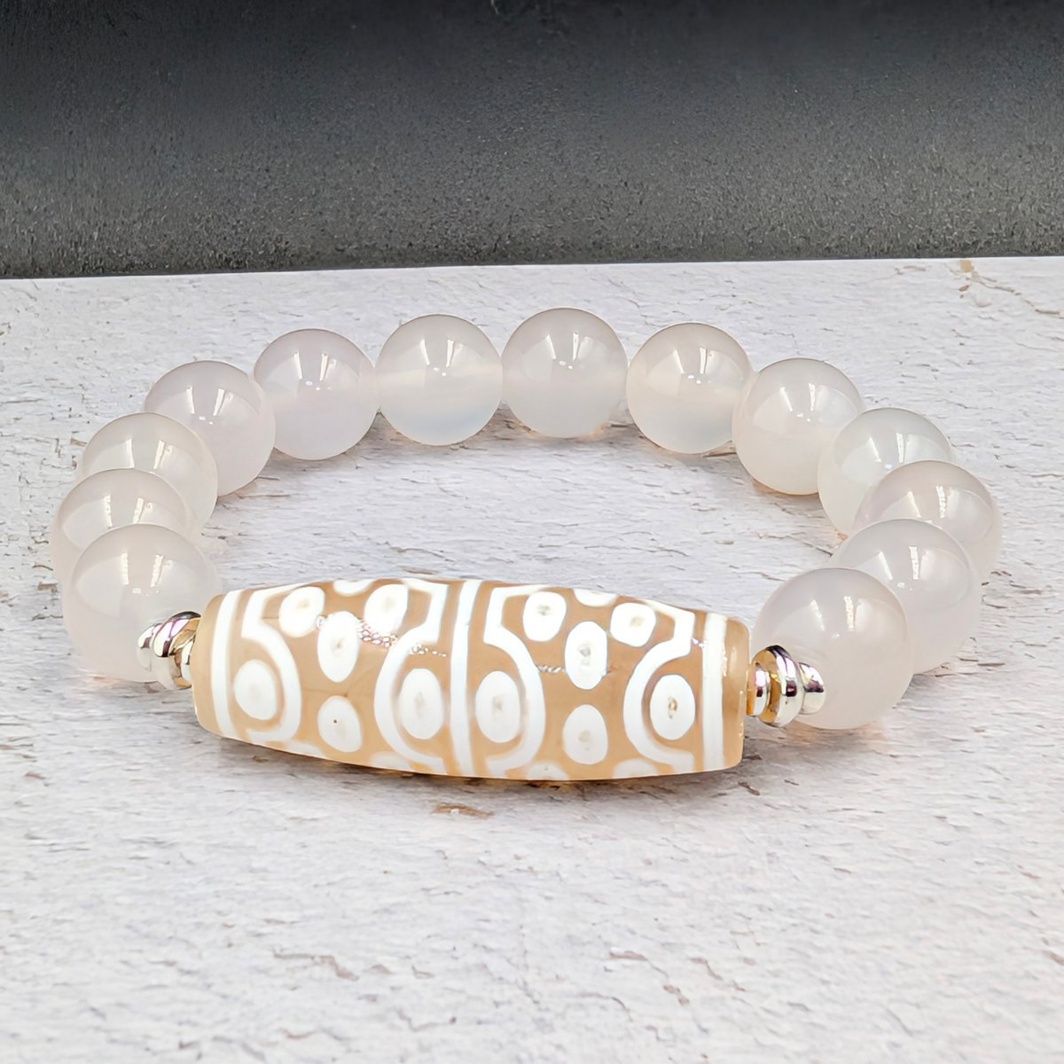 数量限定品《大智増長・功名利益の極光天珠》三十六眼天珠ブレスレット