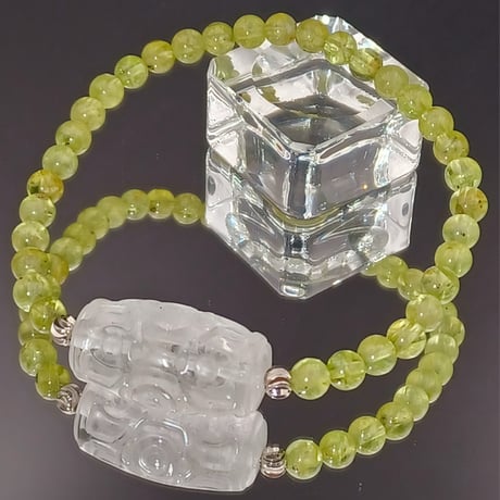 ペリドット　ブレスレット ペリドットブレスレット【8月の誕生石】Peridot Bracelet