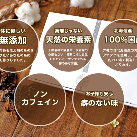 樺のあな茸茶1箱30包装
