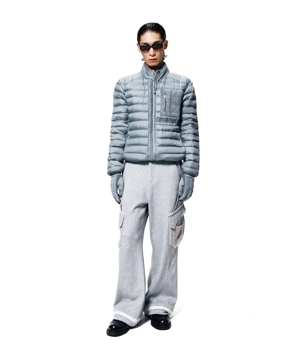 XLIM / EP8 02 down jacket light gray | OTHELLO