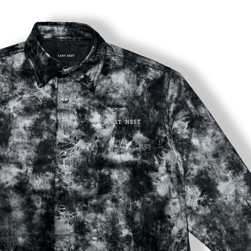 5/27 雄大　① LAST NEST /leather tie-die shirts | OTHELLO FUK