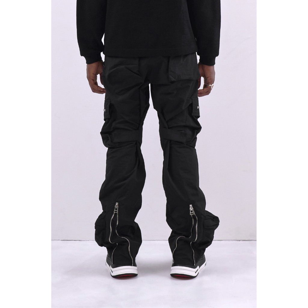 MLVINCE / nylon holster cargo pants black | OTH