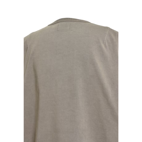 BREATH / newrich wide cropped tee dust