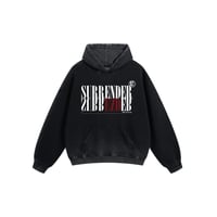 A Good Bad Influence / surrender hoodie black