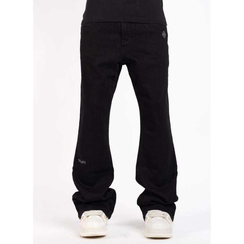 GUAPI / obsidian black basics flared denim | OT