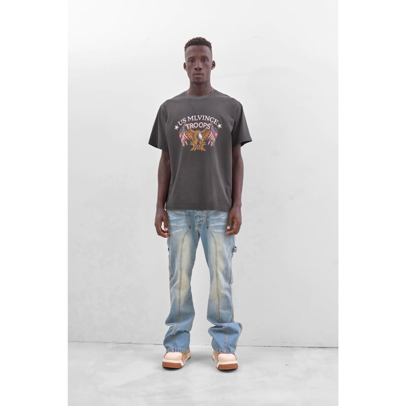 MLVINCE / troops s/s tee black | OTHELLO FUKUOKA