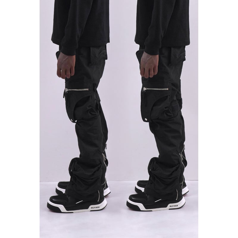 MLVINCE / nylon holster cargo pants black | OTH