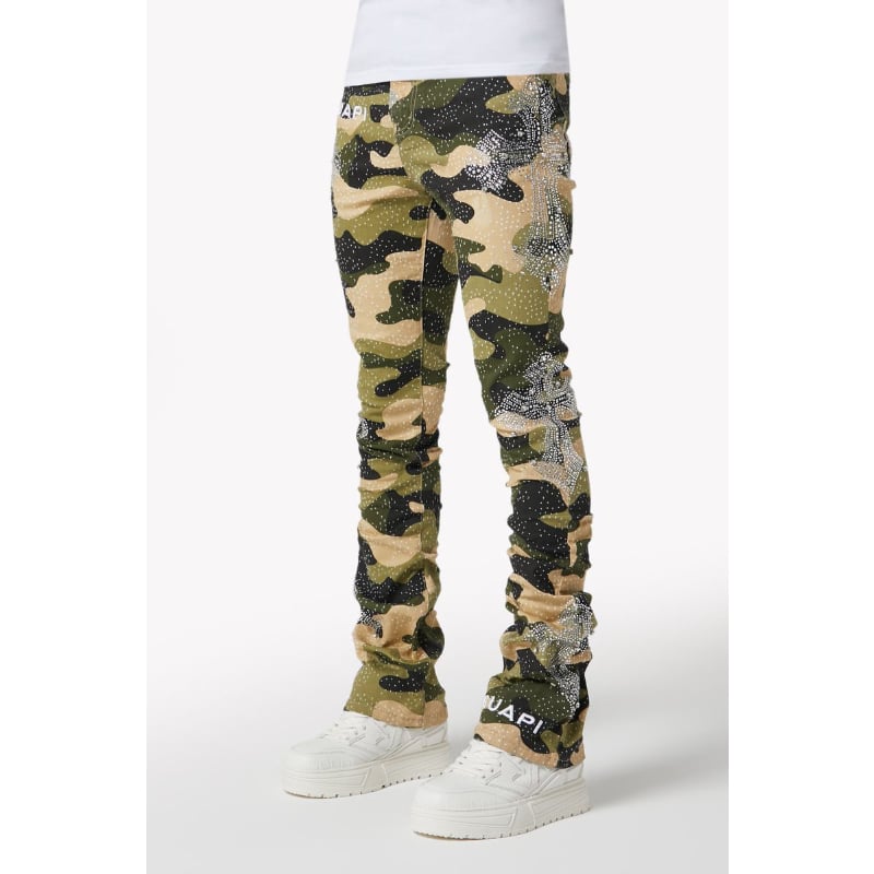 GUAPI / camo cross denim | OTHELLO FUKUOKA