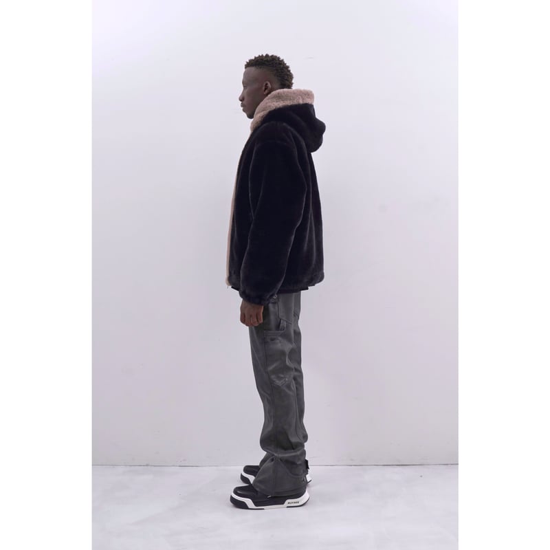 MLVINCE / faux fur jacket black | OTHELLO FUKUOKA
