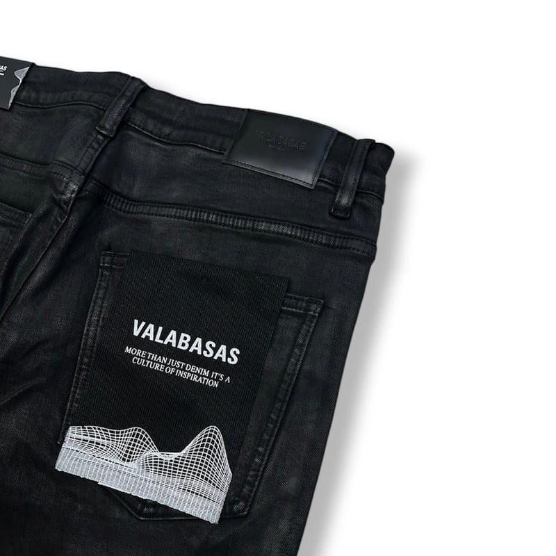 パンツ valabasas nitrous denim new in】 VALABASAS/ NITROUS STACKED STRETCH DENIM size 30inch