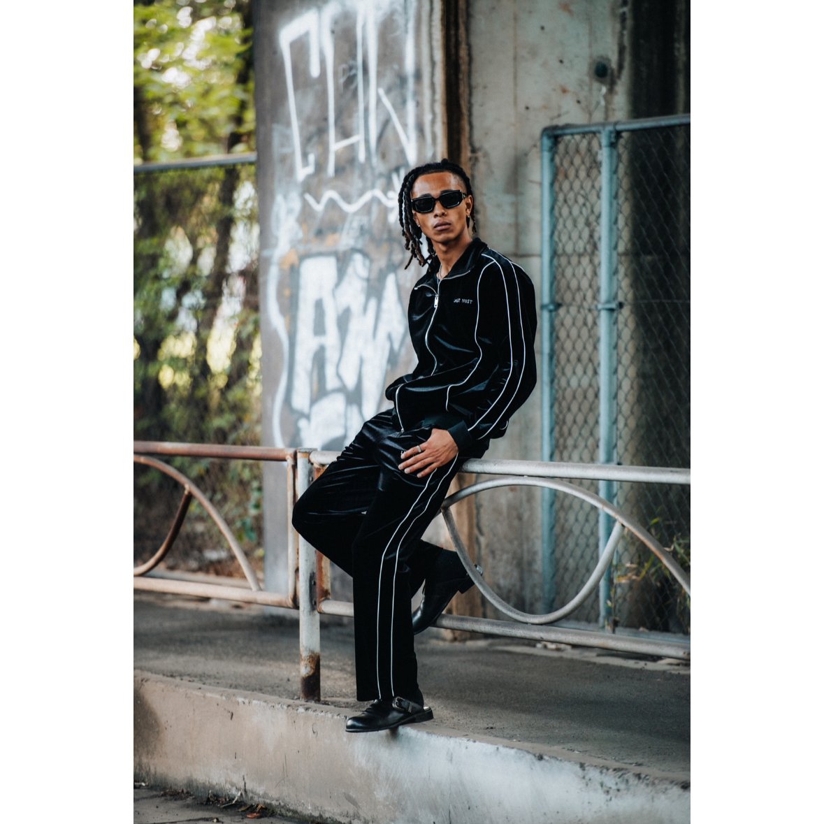 LAST NEST / velour track jacket | OTHELLO FUKUOKA