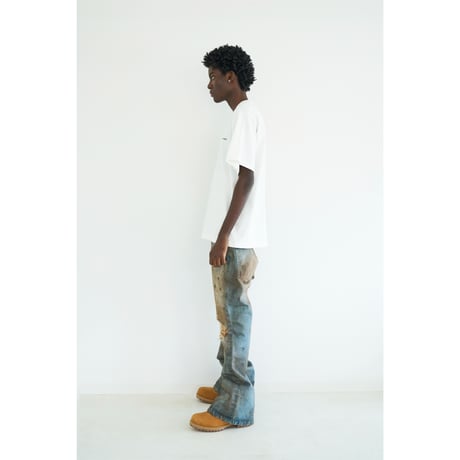 MLVINCE / classic logo S/S tee white