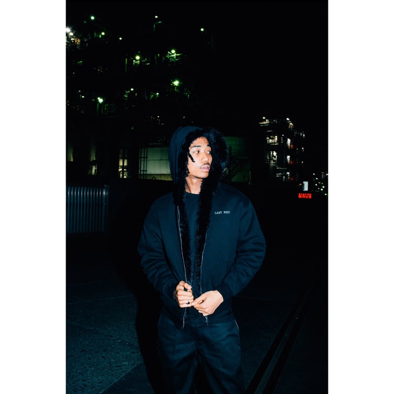 last nestファー付きフーディー LAST NEST(ラストネスト)商品ページ - Fur Coating Hoodie