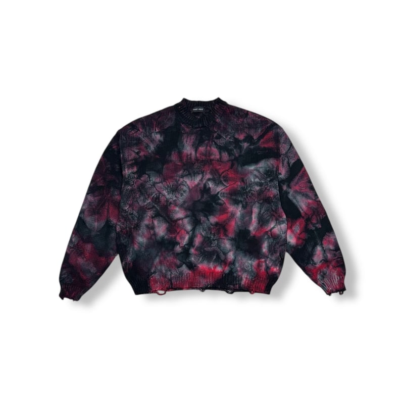 LAST NEST / tie-die crewneck sweater | OTHELLO