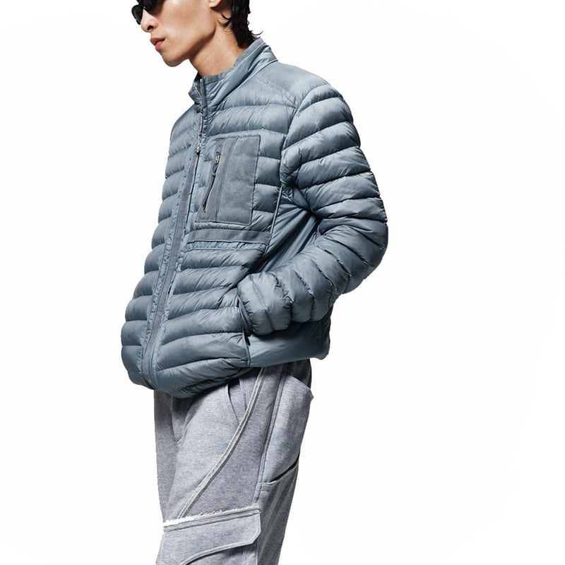 L8whjmdq XLIM / EP8 02 down jacket light gray | OTHELLO