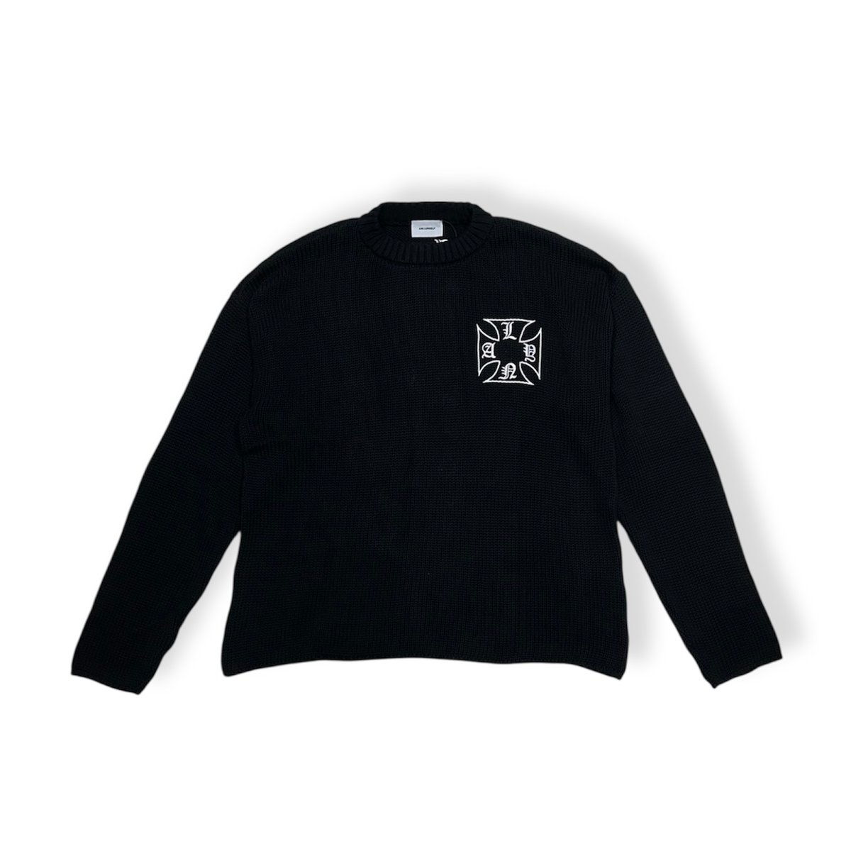 LAST NEST(ラストネスト) ASKYURSELF (アスクユアセルフ) LAST NEST × ASKYURSELF / fleur de lis hoodie - OTHELLO KUMAMOTO