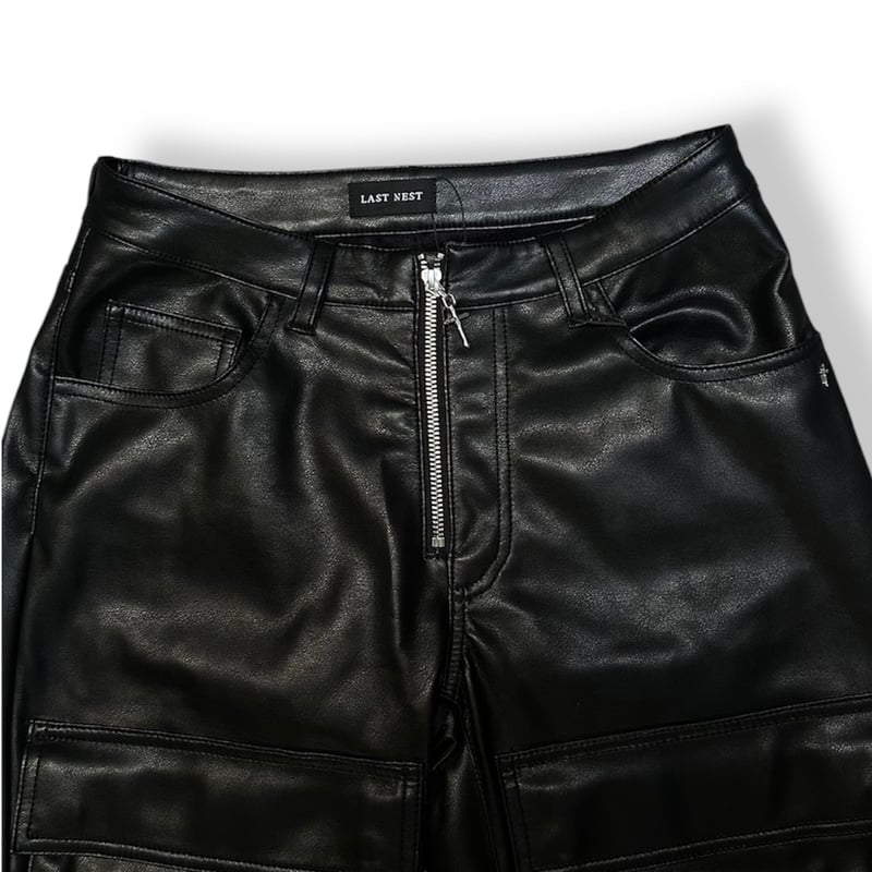 LAST NEST / leather cargo pants V2 | OTHELLO FU