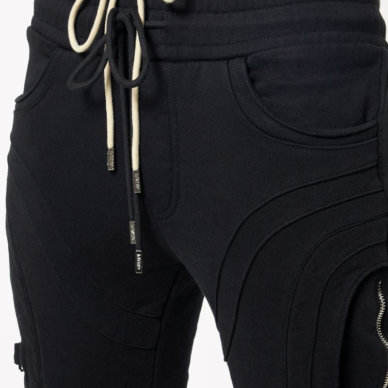 【国内入手困難✨️】GUAPI flared sweat pants GUAPI / OBSIDIAN BLACK FLARED SWEAT PANTS | PLUG