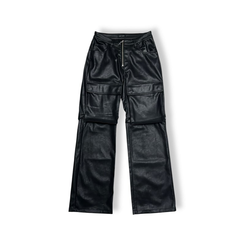 【M】LAST NEST Baggy Leather Cargo Pants LAST NEST(ラストネスト)商品ページ - Baggy Leather Cargo