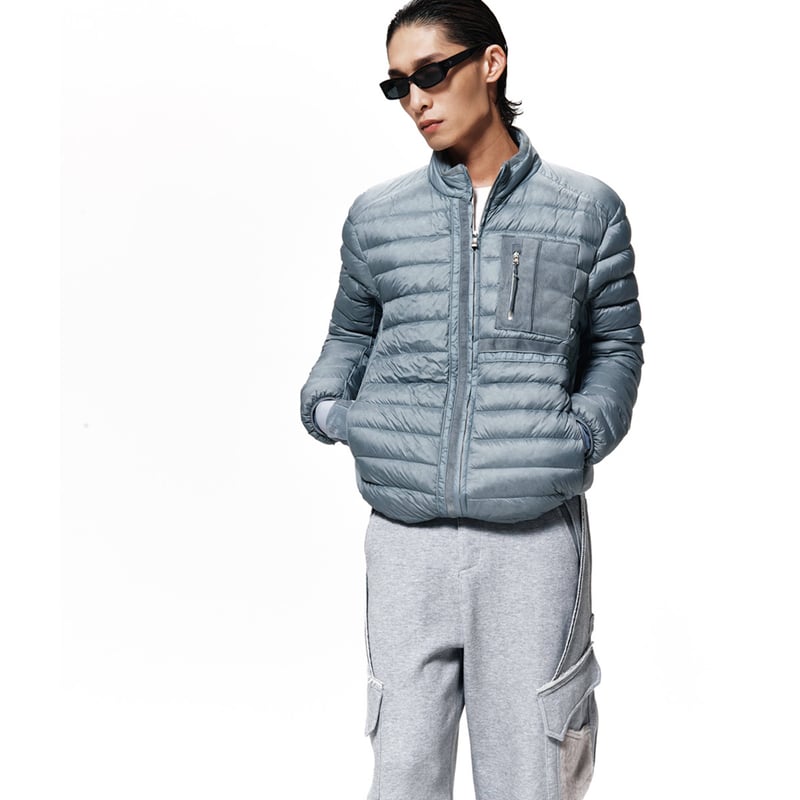 XLIM / EP8 02 down jacket light gray | OTHELLO