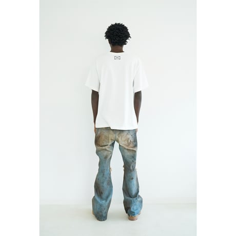 MLVINCE / classic logo S/S tee white