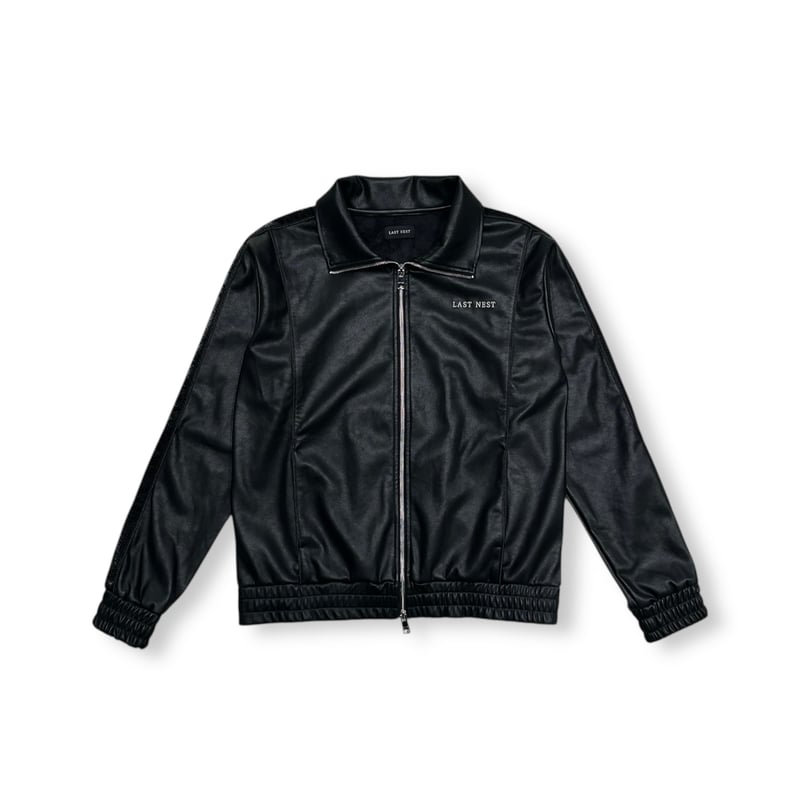 Last Nest ジャケット LAST NEST(ラストネスト)商品ページ - Faux Leather Track Jacket