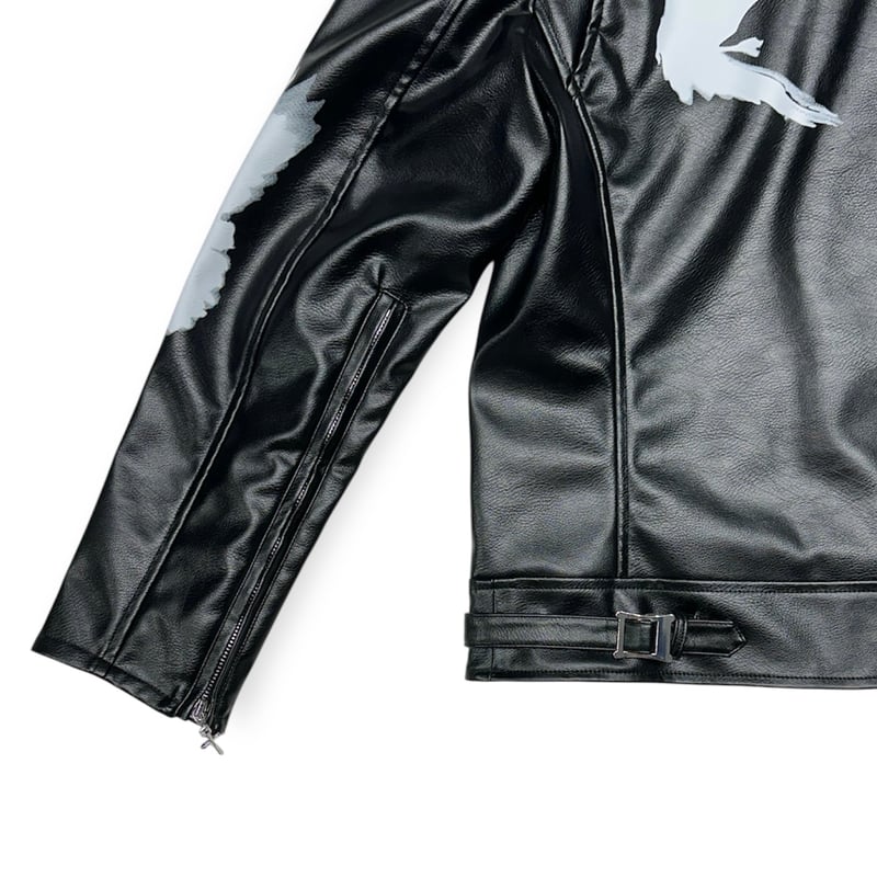 last nest ジャケット LAST NEST / leather down jacket v2 - OTHELLO KUMAMOTO