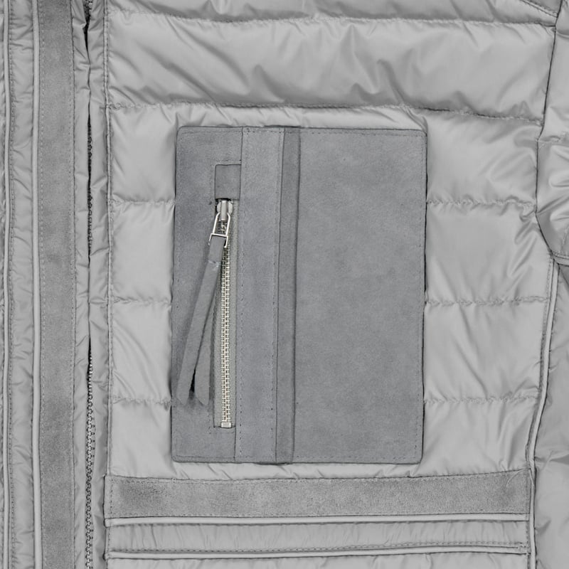 XLIM / EP8 02 down jacket light gray | OTHELLO